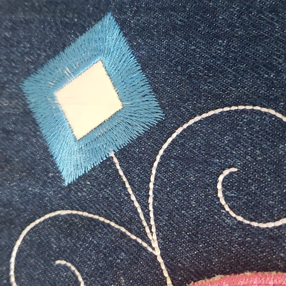 Vintage Scrapbook, Jeans Folder, Photo Pockets.Zip Ring Binder ,Notebooks. - Picture 15 of 16